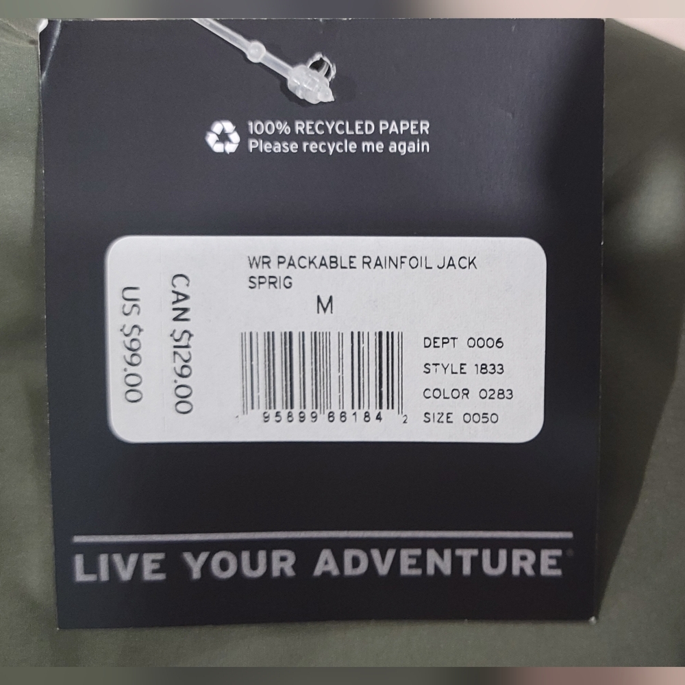 Eddie Bauer Women's Olive Ski Jacket - Picture 3 of 3